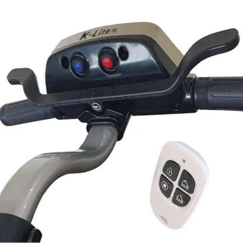 Kymco K - lite FE Electric Auto Folding mobility scooter Folding Mobility Scooters Metallic Mink Mobility Station