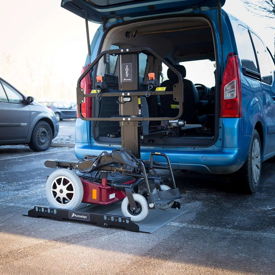 Platform Joey Lift Boot Hoists Mobility Station