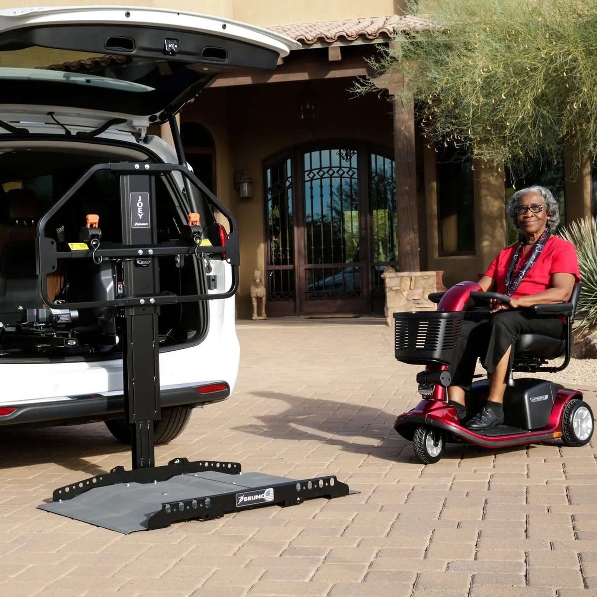 Platform Joey Lift Boot Hoists Mobility Station