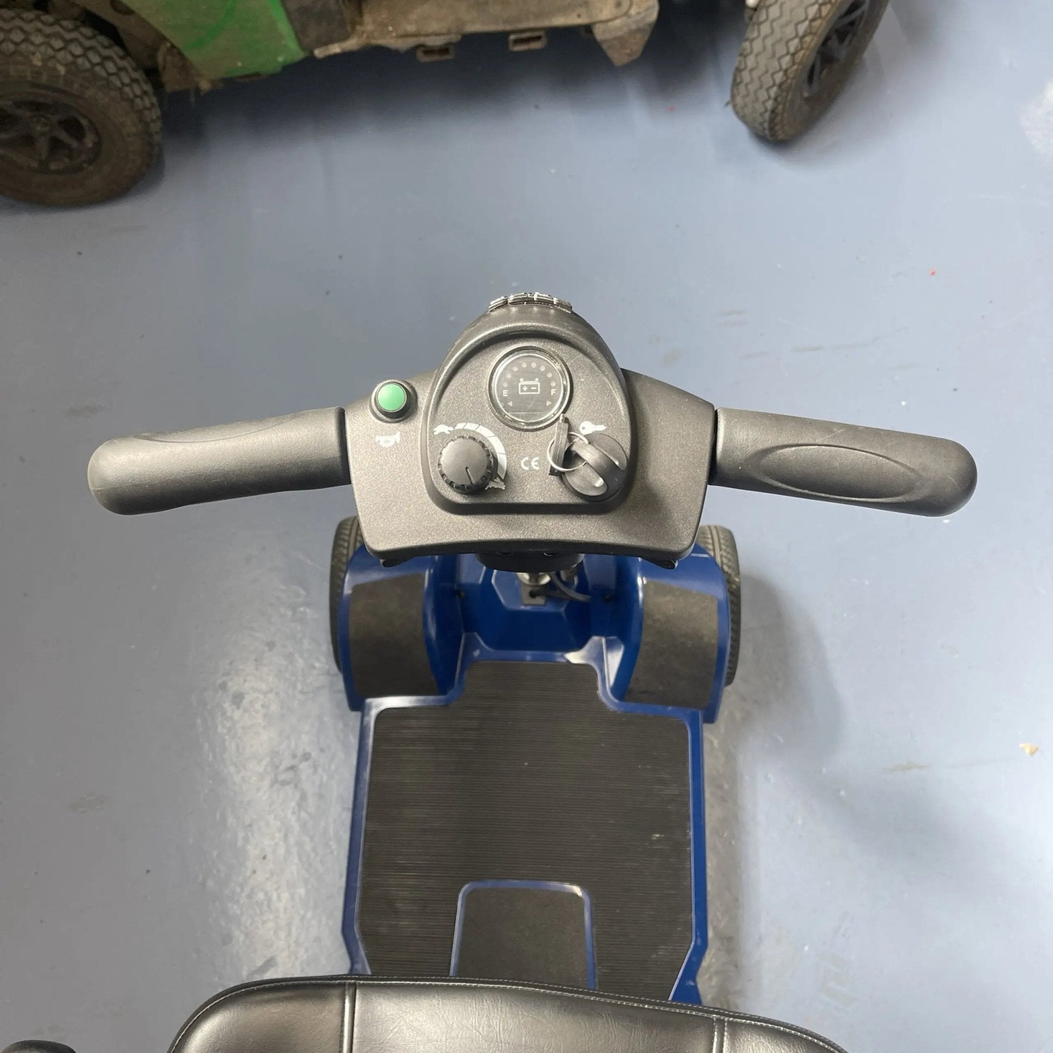 Pride Apex AlumaLite Mobility Scooter in Blue EX - DEMOSmall ScootersPride Mobility