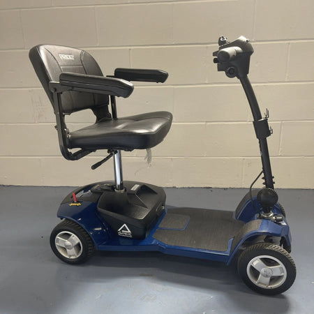 Pride Apex AlumaLite Mobility Scooter in Blue EX - DEMOSmall ScootersPride Mobility