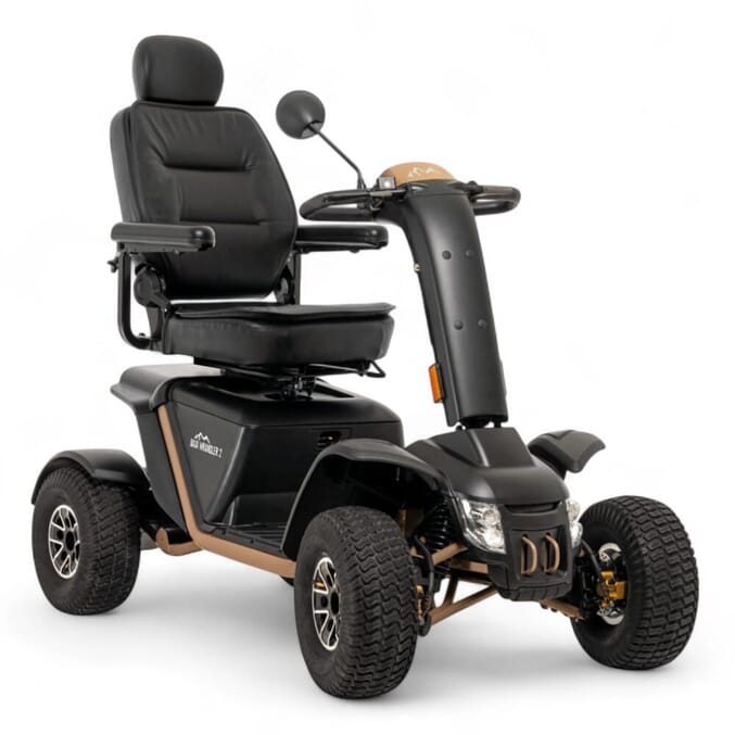 pride baja wrangler mobility scooter tan