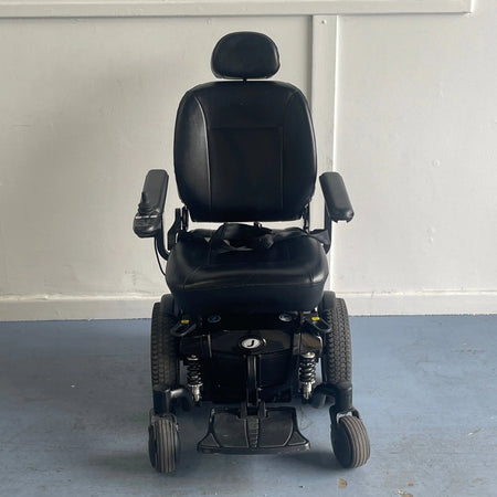 Pride jazzy J600ES Powerchair Black USED Powered Wheelchairs Mobility Station