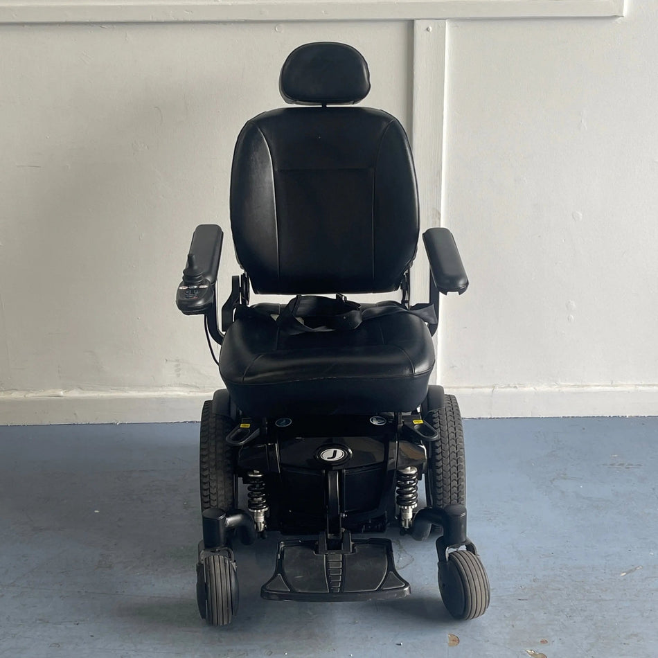 Pride jazzy J600ES Powerchair Black USED Powered Wheelchairs Mobility Station