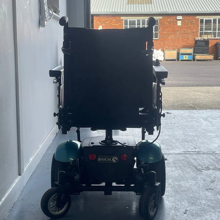 Rascal Rialto Mini P327 Powered Wheelchair Blue USED rascal Mobility Station