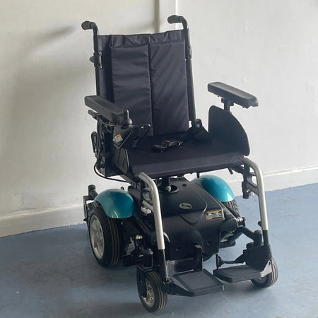 Rascal Rialto Mini P327 Powered Wheelchair Blue USED rascal Mobility Station