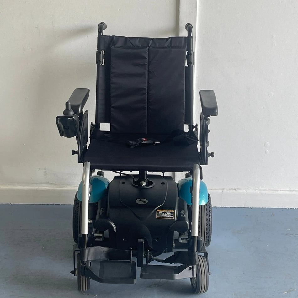 Rascal Rialto Mini P327 Powered Wheelchair Blue USED rascal Mobility Station