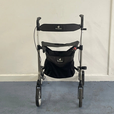 Rehasense Space LX - Side Folding Lightweight Rollator Pre - Owned Walking Aids Mobility Station