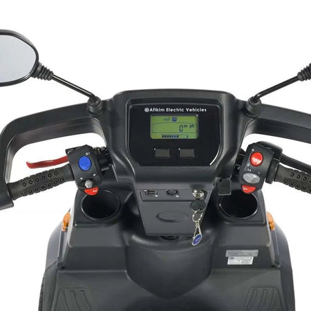 TGA Breeze S4 Mobility Scooter Large Mobility Scooters Dark Grey Mobility Station
